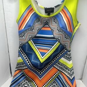 LAUNDRY By Shelli Segal BODYCON SCUBA FEEL Dress SPANDEX /Poly BLEND PERFECT XS